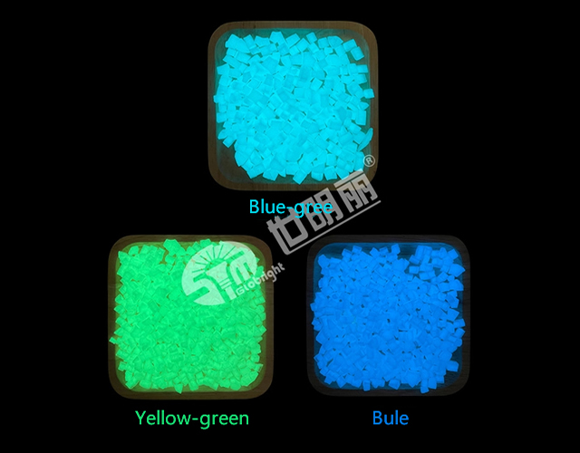 Inorganic self-luminescent particles