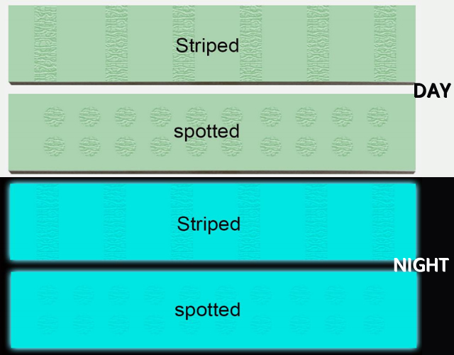 Self-luminous anti-slip board