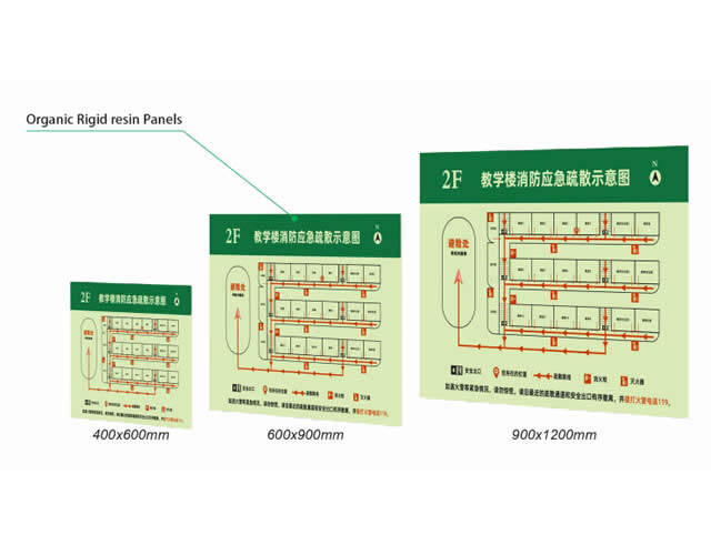 Evacuation Map Panels