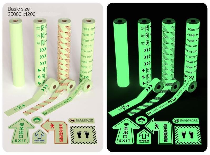 Globright Organic Resin Self-Luminous Roll Material Full Popular Science
