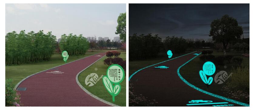 Application of Inorganic Self-luminous Signboards in Cultural and Tourism Industry